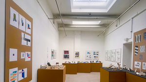 Jahresausstellung - Blick in die Ausstellungeräume